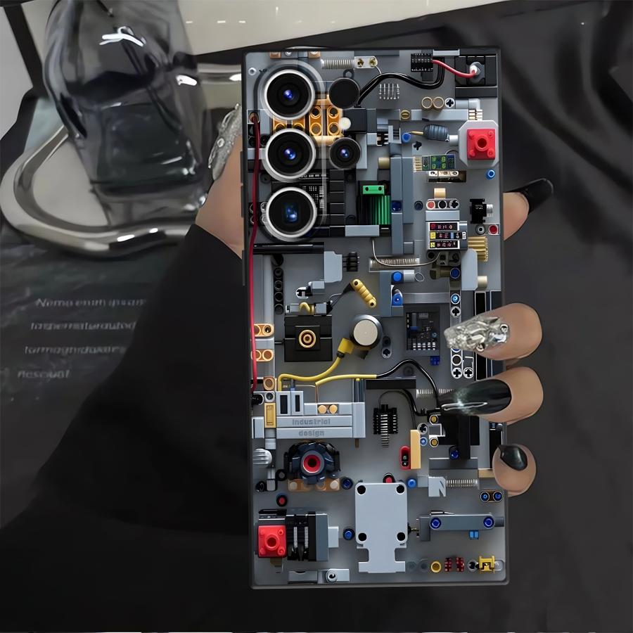 Gaming Console For Phone - パープルゲーミングコンソールケース Samsung Galaxy S20 S9 S10