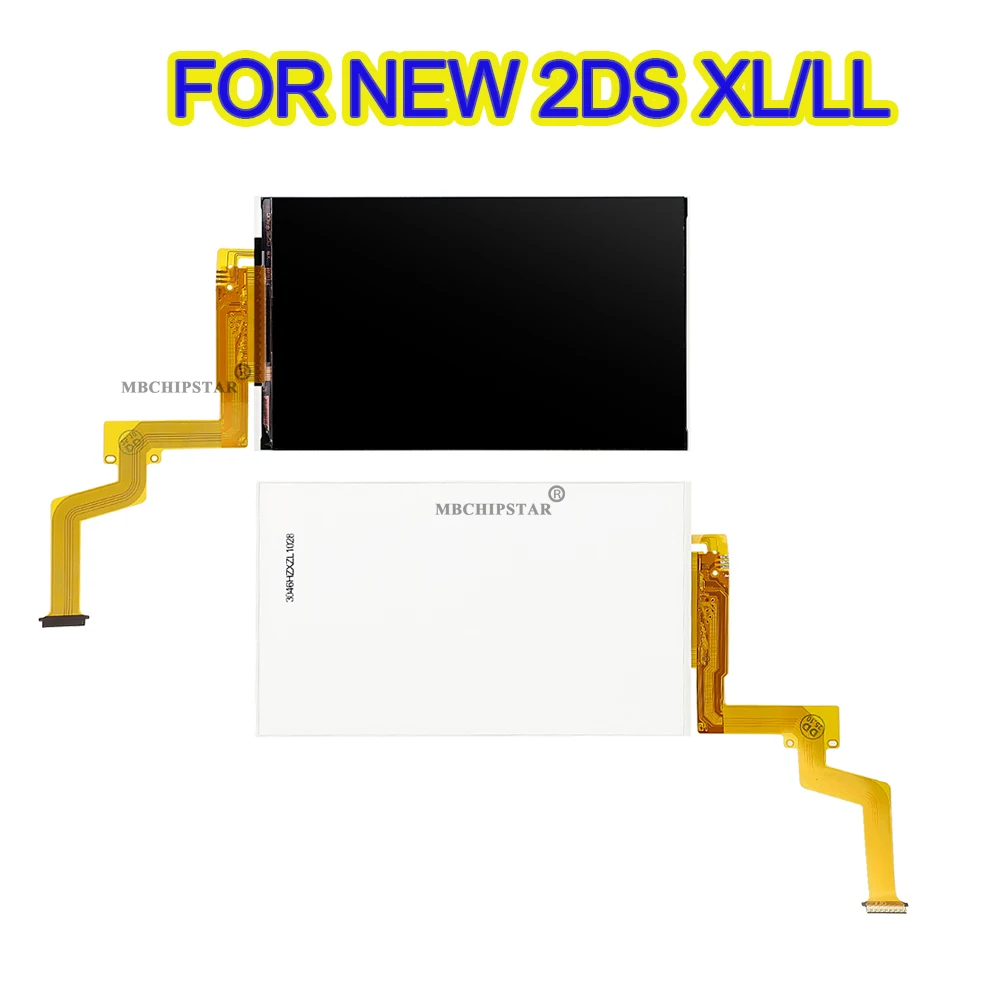 New 2DS XL LL用 上部LCDスクリーン交換用 新 - Gaming Console All のレビューと価格