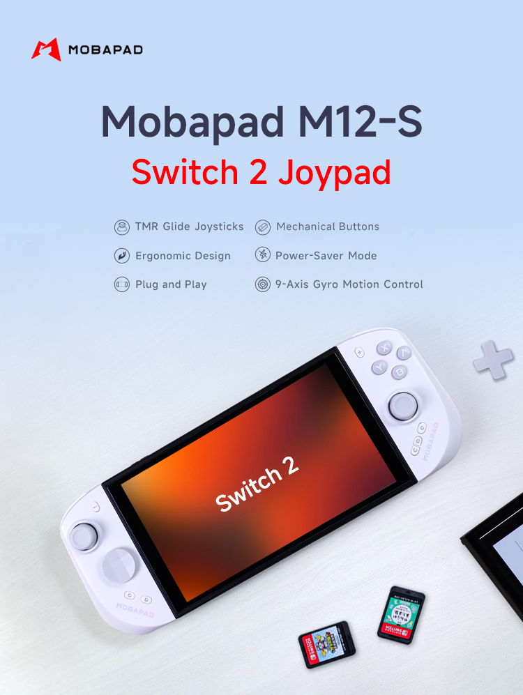 MOBAPAD M12 S Joyconゲームコントローラー - Gaming Console Buttons のレビューと価格
