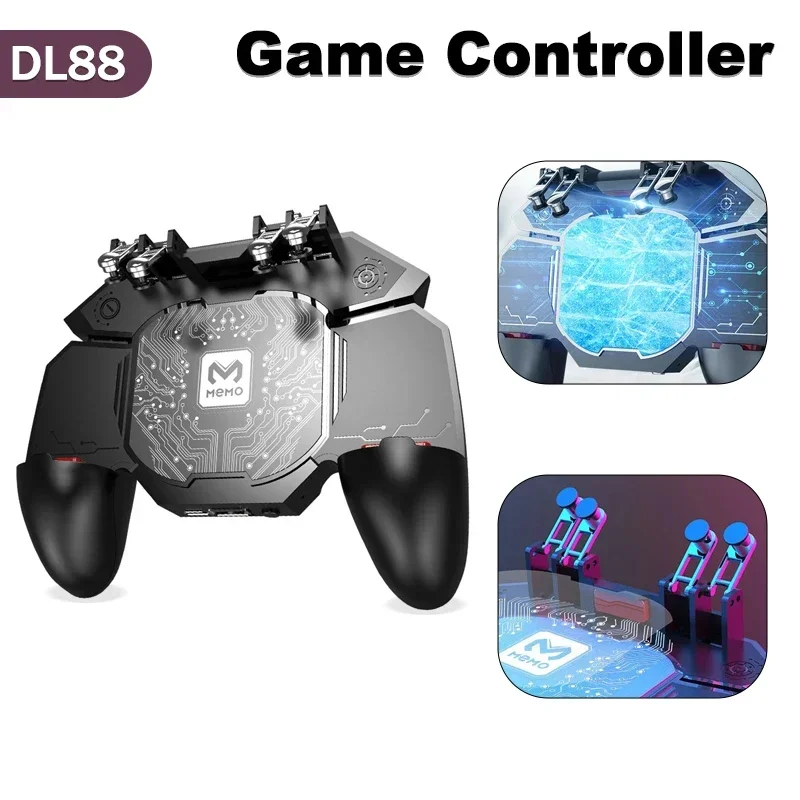 メモ-携帯電話クーラーファン、ゲームコントローラーグリップ、 - Gaming Console For Phone のレビューと価格