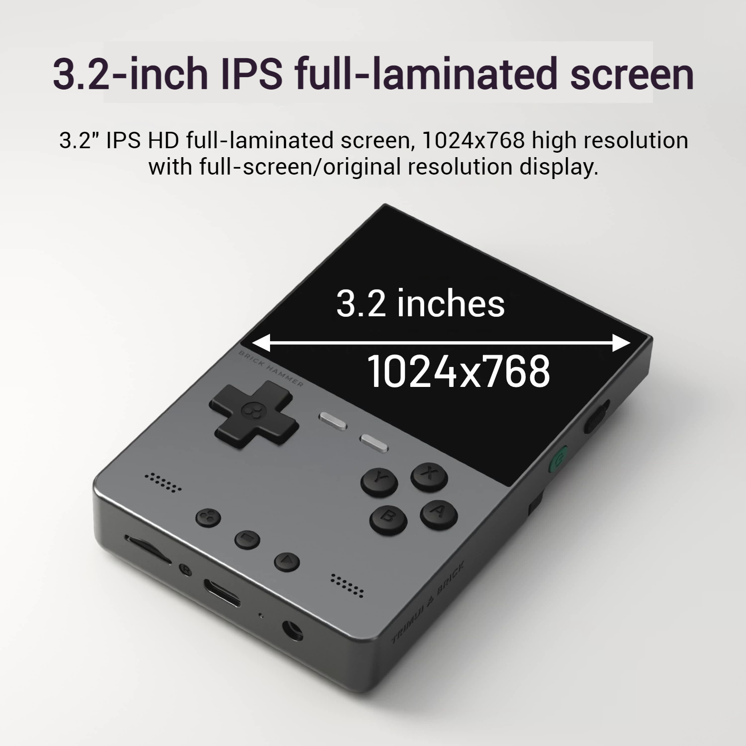 TRIMUI ブリックハンマー オールメタル CNC ハンド - Gaming Console All のレビューと価格