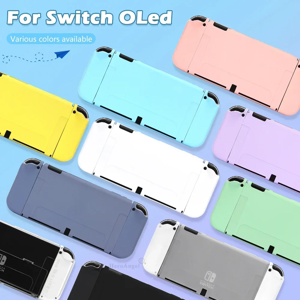 カラフルなスイッチ OLED 保護シェルケース TPU オー - Gaming Console All のレビューと価格