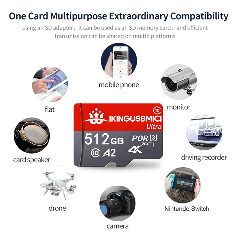 メモリカード 512GB、128GB、64GB、TFカード、 - Gaming Console For Phone のレビューと価格