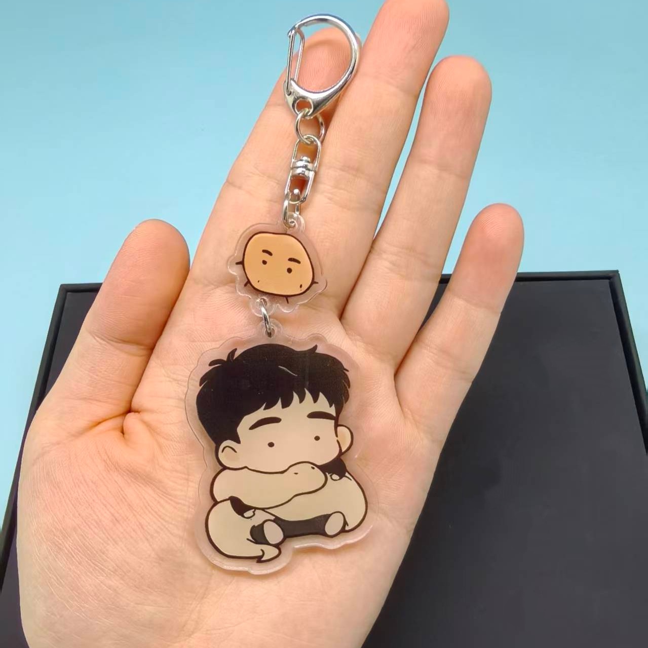 聖蛇の誘惑 アクリルキーホルダー 韓国BL漫画 タクソン・ギ - Gaming Console Keychain のレビューと価格