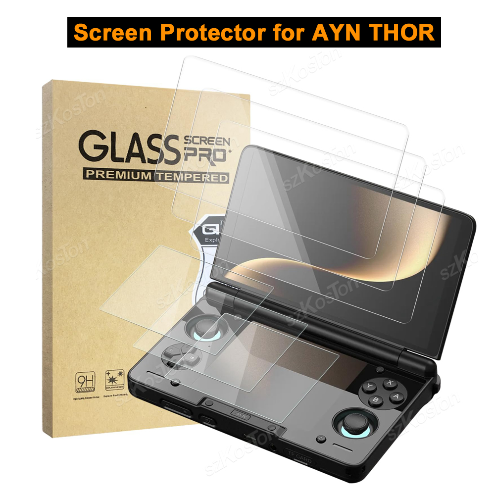 保護フィルムセット AYN THOR デュアルスクリーンゲー - Gaming Console Latest のレビューと価格