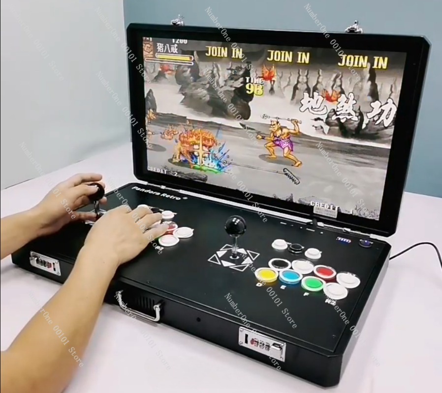 ポータブルレトロアーケードゲーム機、デュアルジョイスティック - Gaming Console In Tv のレビューと価格